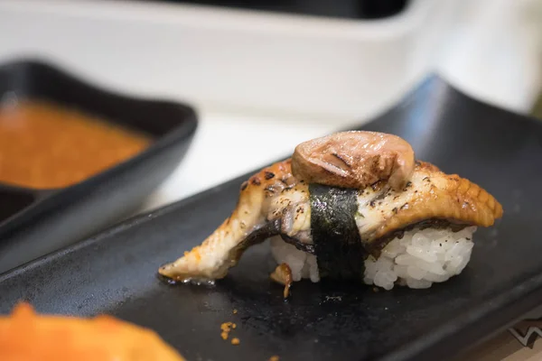 Japan traditionell ål sushi set — Stockfoto