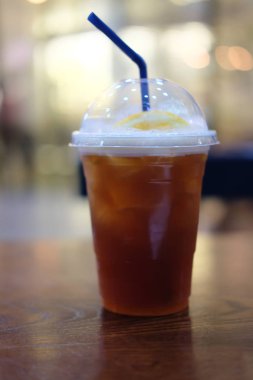 Portakal suyu ve espresso shot