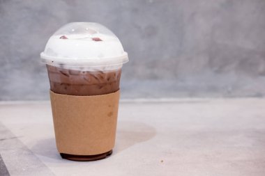 Masada paket servisi olan restoran Kupası'nda buzlu kakao