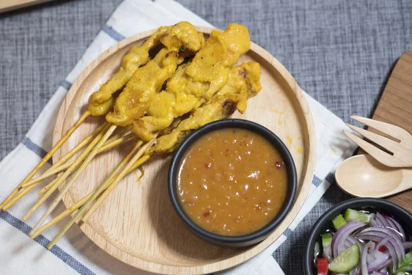 Moo satay Tay geleneksel