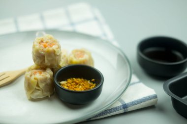 Hamur buğulanmış karides Çince