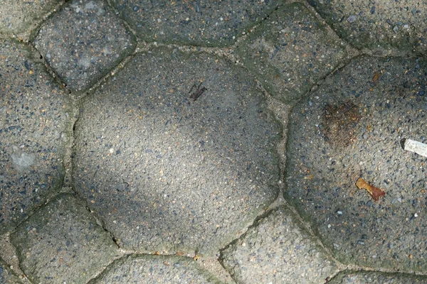 Ladrillo octogonal pasarela pavimento —  Fotos de Stock