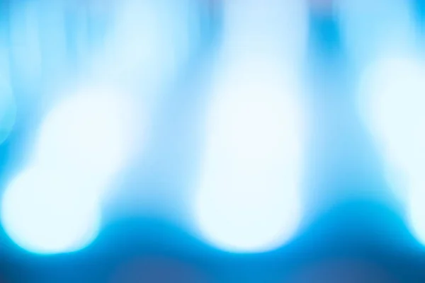 Blurred fond de points de lumière bleue — Photo