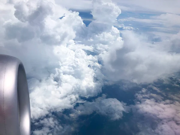 航空機のタービンエンジン. — ストック写真