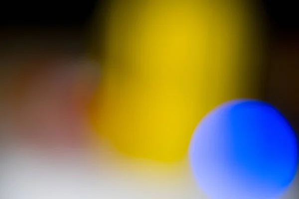 抽象黄色和蓝色抽象模糊背景彩色 — 图库照片
