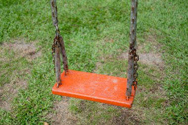 Anaokulunda bir salıncak