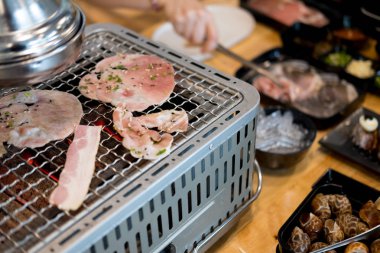 Sobayda ızgara et dilimleri