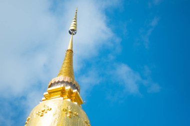 Wat Phra 'daki Chedi ya da pagoda Budist tapınağı Hariphunchai.