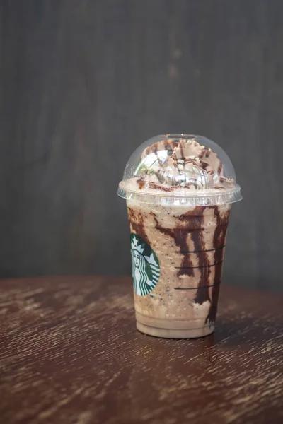 Samut Prakan Thaïlande Juin 2020 Nouvelle Boisson Starbucks Est Choco — Photo