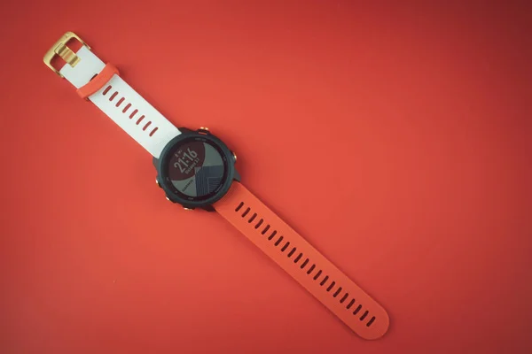 Samut Prakan Thailand June 2020 Exclusive Watch Branded Garmin