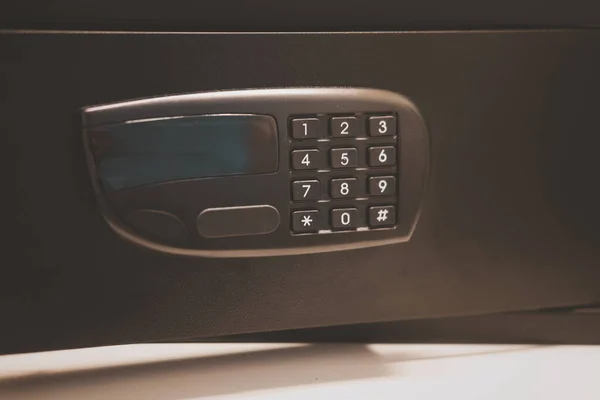 Digital safety deposit lock box safe with with digital lock in hotel