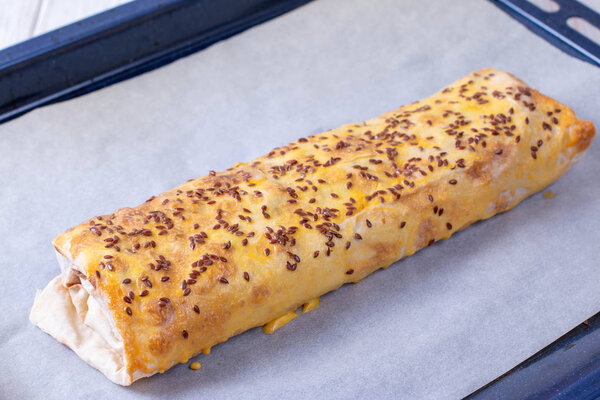 Лаваш с начинкой. Здоровое питание
