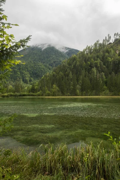 Schiederweiher, krásné jezero v Rakousku poblíž Hinterstoder — Stock fotografie