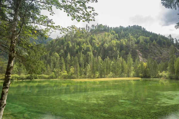 Schiederweiher, krásné jezero v Rakousku poblíž Hinterstoder — Stock fotografie