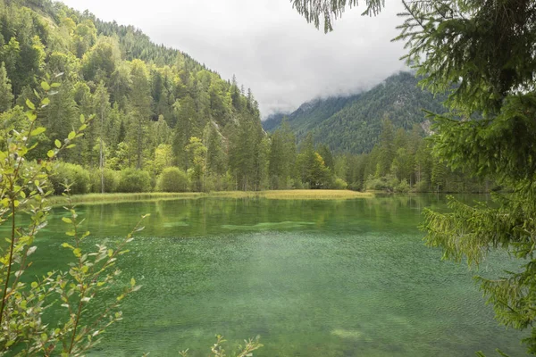 Schiederweiher Belo Lago Áustria Perto Hinterstoder — Fotografia de Stock