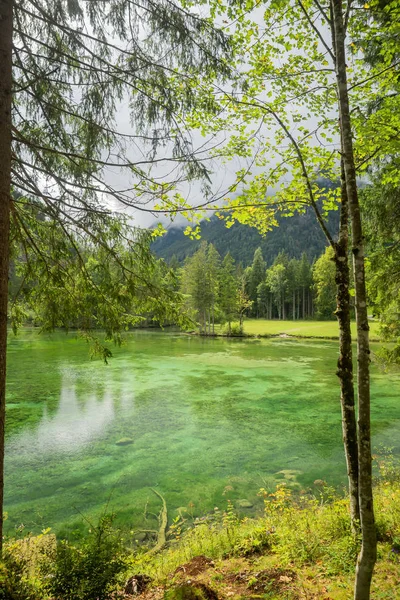 Schiederweiher Belo Lago Áustria Perto Hinterstoder — Fotografia de Stock
