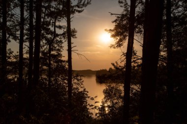 Landschaft am Murner See, Wackersdorf, Bayern