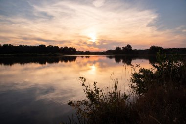 Landschaft am Murner See, Wackersdorf, Bayern