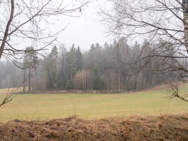 Tarlalar, çayırlar, ormanlar, muhteşem manzaralar.