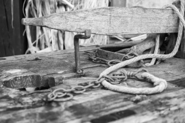 Dekorasyon olarak verilen tarihi araç