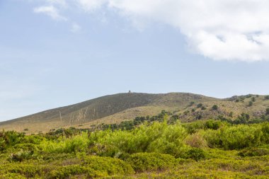 Muhteşem kumul manzarası Cala Mesquida Mallorca İspanya