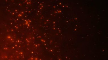 ateş parçacıkları 4k üstüste 2