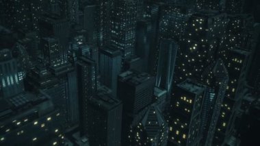 Gece şehri uçup gidiyor