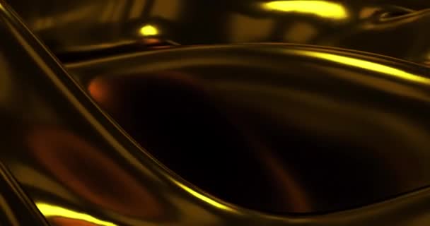 Gold Glänzend Hintergrund — Stockvideo