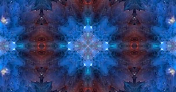 Kaleidoskop Farbe Hintergrund — Stockvideo