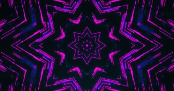 néon kaléidoscope fond 3 