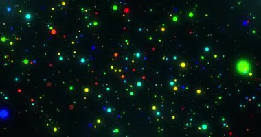 vj çizgi parçacıklarının videosu 