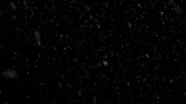 雪のビデオ アブストラクト背景 — ストック動画