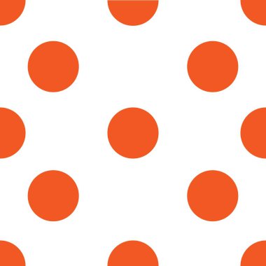 Yuvarlak daireler, kusursuz vektör deseni. Cadılar Bayramı tarzı.