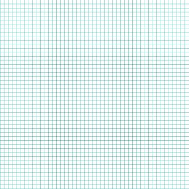 Damalı defter yaprağı deseni veya simgesi. Kusursuz vektör tasarımı.