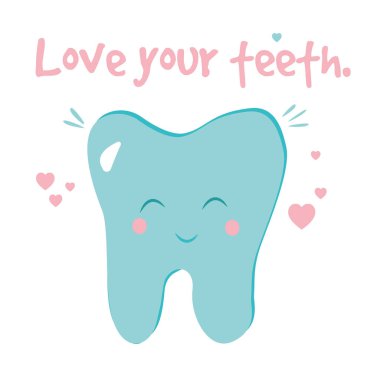 Diş işçiliği el yazısı yazısı posteri. Güzel bir ilaç posteri. Diş bakımı, diş ikonu ve taç içeren tipografi posteri. Tıp kabinesi için son moda motivasyon metni. Düz stil diş sağlığı ve ağız hijyeni kavramı