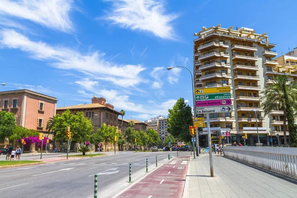 Palma de Mallorca urban city center. — Stock Photo, Image