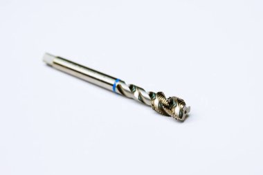 Metal iplik için dokunun. Metal işleme aracı.
