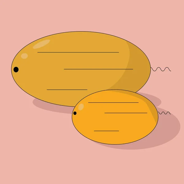Twee gele rijpe meloenen liggen naast elkaar — Stockfoto