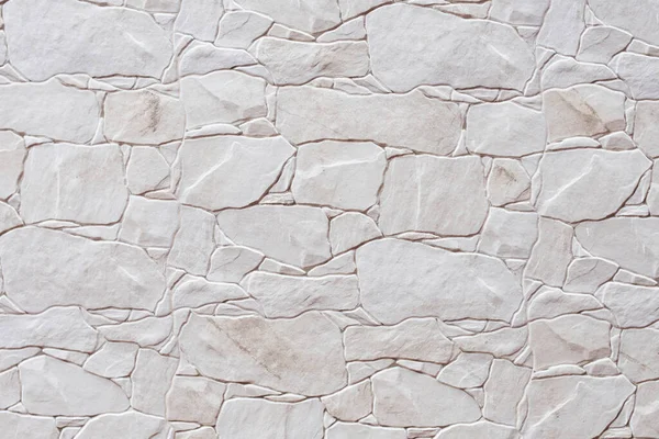 Fondo Pantalla Bloques Piedra Blanca Con Relieve Detalles Marrones — Foto de Stock