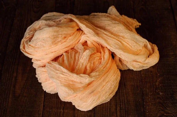 Peach Gauze Table Runner, Rustic wedding table decor, runner for wedding decor, Handdyed Gauze,Wedding centerpiece,Rustic runner,Cheesecloth runner,Tablecloth,Bridal bouquet wrap,Bohostyle