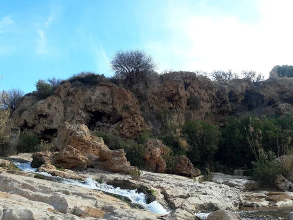 View Gafayt Canyon Jerada City East Morocco — стоковое фото