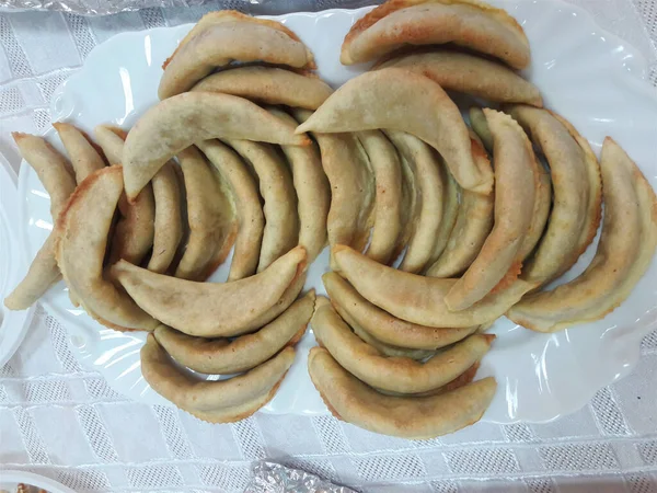 Traditional Moroccan Cakes Presented Guests Receptions — Stock Photo, Image