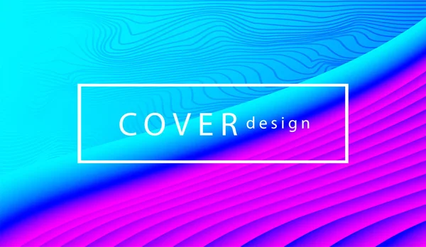 Trendy Cover Backgrouns Voor Plakkaat Poster Magazine Brochure Flyer Banner — Stockvector