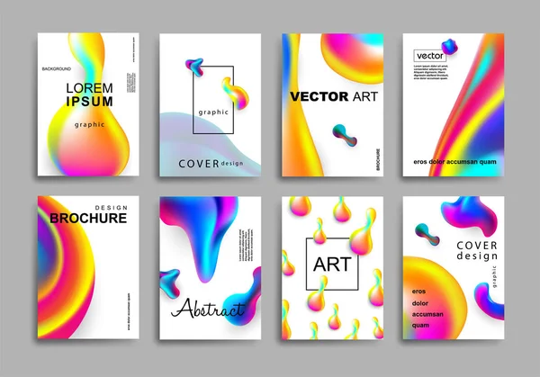 Capas Moda Fundos Para Cartaz Cartaz Revista Brochura Folheto Design — Vetor de Stock