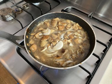 Üst Manzara Porcini Mantarları
