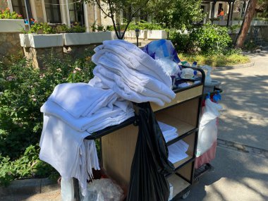 Otel temizleme ve bakım ekipmanları