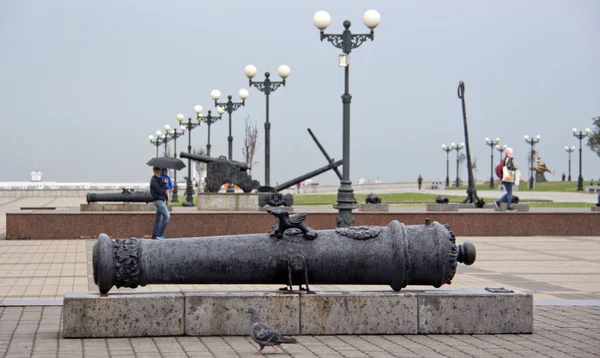 Novorossiysk Hamnstad Vid Svarta Havet Ryssland Med Rik Historia Och — Stockfoto