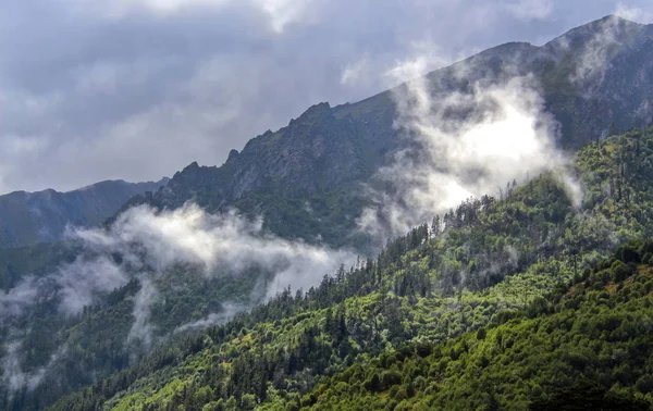 Karachay Cherkess共和国 主要高加索山脉地区 — 图库照片