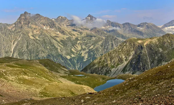 República Karachay Cherkess Distrito Cordillera Principal Del Cáucaso —  Fotos de Stock