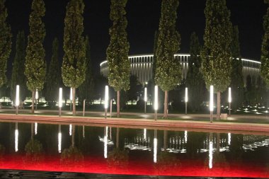 Rusya, Krasnodar Bölgesi. Turizm, dağlar ve tatil beldeleri. Galitsky Park, güneydeki Krasnodar kentinin merkezinde, modern ve güzel bir park alanıdır..